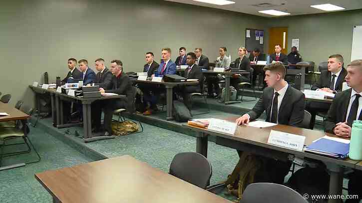 Fort Wayne Police Department's 67th Recruit Class reports for first day of training