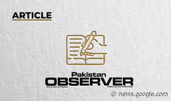 Maritime logistics in a globalised world | By Waqas Jan - Pakistan Observer