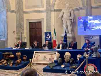 60 reperti archeologici tornano in Italia dagli Stati Uniti - quotidianodigela.it