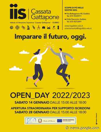 Open day straordinario all'Istituto Cassata Gattapone di Gubbio - TrgMedia