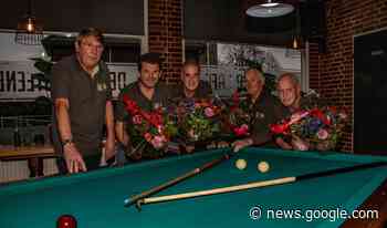 Jan van Halen winnaar onderling biljarttoernooi | Het laatste nieuws ... - Contact Midden