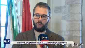 Fabriano, lavori post sisma al via. Si riparte dalle scuole - VIDEO - Redazione ETV Marche