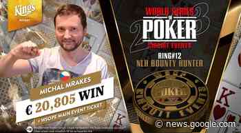 Michal Mrakes fenomeno: secondo Ring e sesto cash al Wsop ... - GiocoNews.it