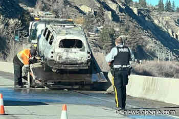Vehicle fire slows Highway 97 traffic between Summerland and ... - Lake Country Calendar