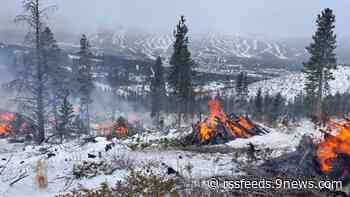 Snow creates perfect conditions for wildfire prevention work