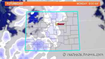 Light snow falls again as chilly weather remains in Colorado