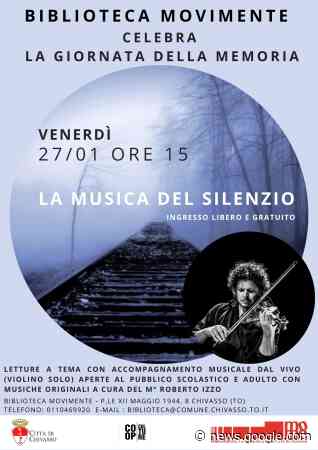 La musica del Silenzio - Giornata della Memoria 2023 - Comune di Chivasso
