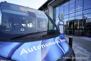 UK’s first self-driving electric bus unveiled | Brent - Brent and Kilburn Times