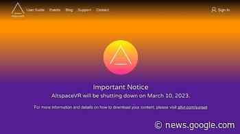 Microsoft Shuts Down Legendary VR Metaverse - VICE