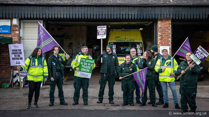 Proud to be in a union – striking in the North West
