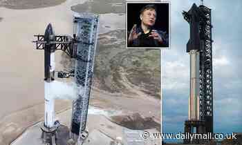 SpaceX completes a 'wet dress rehearsal' with Starship ahead of launch debut