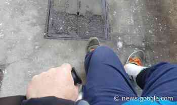 Gallarate, slalom in carrozzella fra le buche in ospedale - La Prealpina