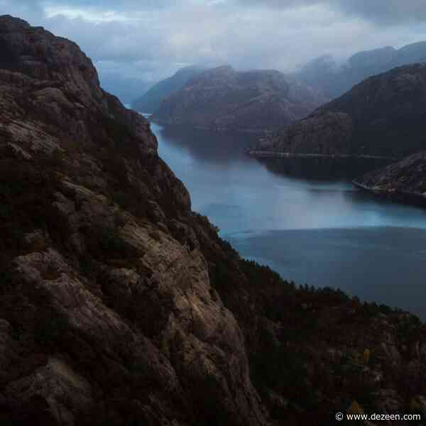 Snøhetta perches Bolder Star Lodges on cliff edge overlooking Norwegian fjord