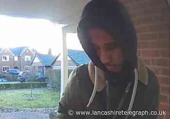 Image of suspect released following theft in Whalley