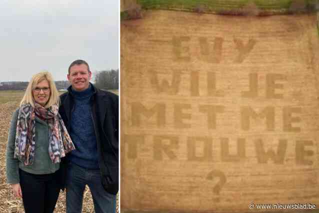 Indrukwekkend huwelijksaanzoek ging bijna mis: “Ik heb zelfs een fopring moeten gebruiken omdat de echte er nog niet was”