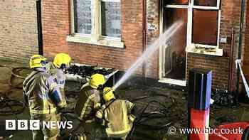 Portsmouth: Three injured after flat fire destroys roof and first floor