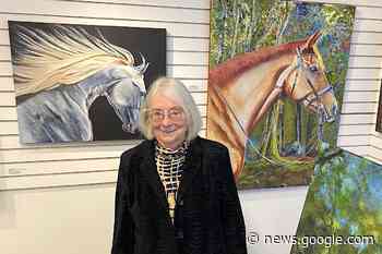No horsing around for Langley artist who got serious about painting ... - Surrey Now Leader