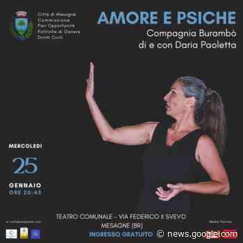 "Amore e psiche” al teatro di Mesagne - Qui Mesagne
