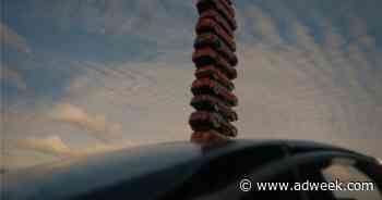 Swedish Transport Operator Stacks Cars to Show Environmental Impact