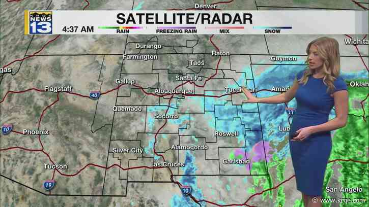 Snow and slick travel for Tuesday morning commute