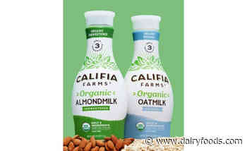 Califia Farms adds organic products to its dairy-free lineup