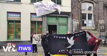 Vredeshuis in Gent gekraakt uit protest tegen verkoopplannen - VRT.be