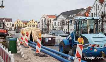 Trinkwasserleitung Jever: Baustelle verengt Fahrbahn der ... - NWZonline