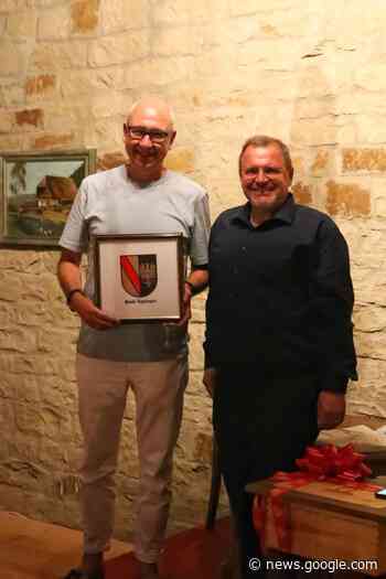 ▷ Verleihung des Seidenwappens der Stadt Eppingen an Markus ... - Eppingen.org