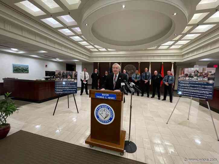 Fort Wayne mayor, police, fire departments discuss 2023 safety plans