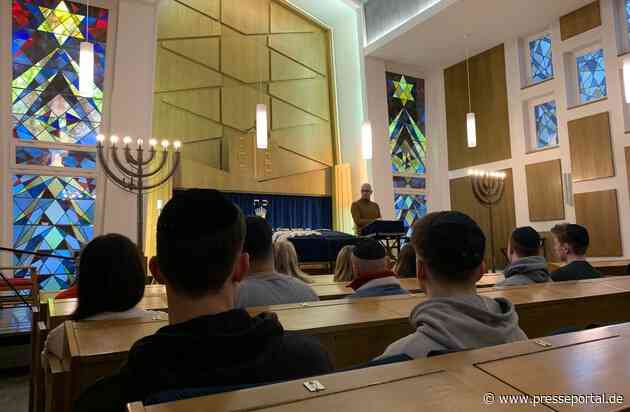POL-MS: "Resilienz gegen Antisemitismus" - Komissaranwärterinnen und -anwärter besuchen die jüdische Synagoge