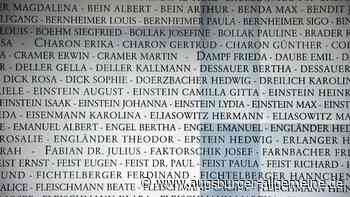 Holocaust-Gedenktag soll NS-Opfer in Augsburg sichtbar machen