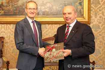 Trieste, il console generale britannico Nithavrianakis ricevuto dal ... - Trieste News