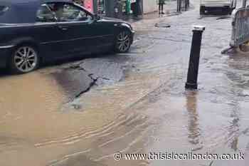 Crouch End flooded after burst water pipe - recap