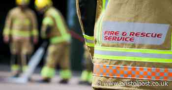 Fire crews attacked by kids 'throwing bottles' whilst battling deliberate fire in Knowle West