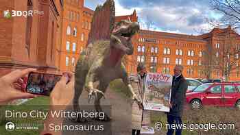 Wittenberg erweckt Dinosaurier mit AR-Technik zum - Mitteldeutsche Zeitung