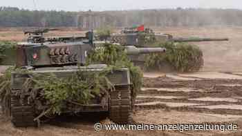 Deutschland liefert Leopard-Kampfpanzer an die Ukraine
