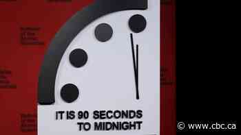 'Doomsday Clock' moves to 90 seconds to midnight amid fear of nuclear war and climate change