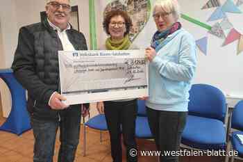 Rollender Weihnachtsmann spendet rund 8000 Euro
