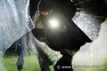 Einbrecher stehlen in Bad Lippspringe Tresor aus Sonnenstudio