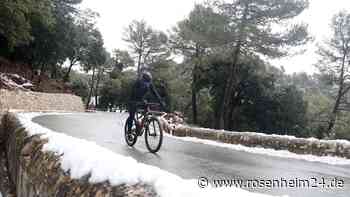 Schnee und Frost auf der Sonneninsel Mallorca
