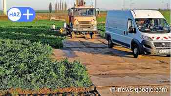 Diebstahl von Stahlplatten in Springe: Ein Hinweis könnte 50 000 Euro wert sein - HAZ