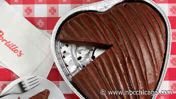 Portillo's Heart-Shaped Cake Returns For Valentine's Day. Here's How to Get One