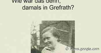 Grefrath: Tagebuch erinnert an das Kriegsende - Kempen - Rheinische Post