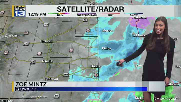 More snow is on the way for parts of New Mexico