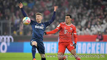 FC Bayern gegen 1. FC Köln jetzt live: Effzeh führt zur Pause