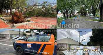 Chuva causa estragos em regiões de Limeira - Notícia de Limeira