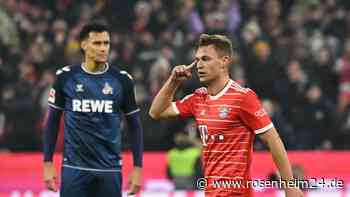 Kimmich rettet Bayern: Später Münchner Punkt gegen Köln