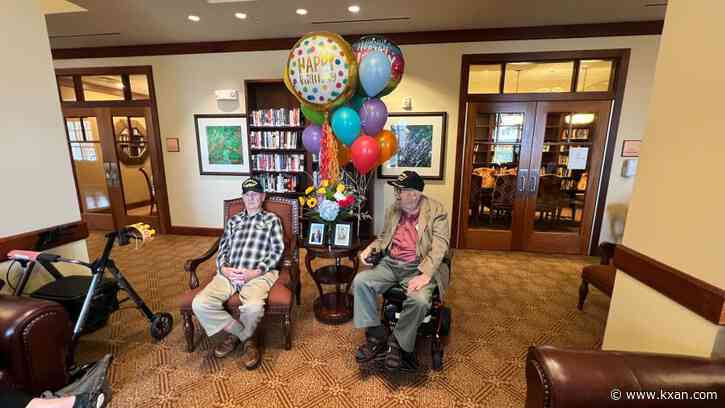 Austin World War II veterans celebrate turning 100, 101