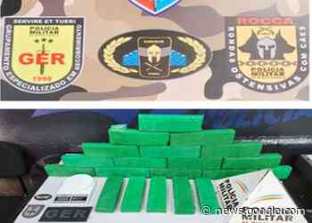 Mais de 20 barras de maconha são apreendidas no Morada Nova - Rádio Santana FM