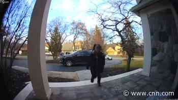 Camera captures 7-year-old girl moments after great-grandma gets trapped underneath car